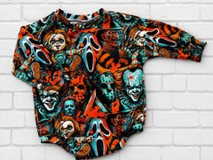 12m RTS sweater romper w snaps