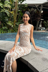 Cove Maxi Dress - Beige