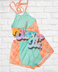 5T RTS reversible tie top & breezy shorts