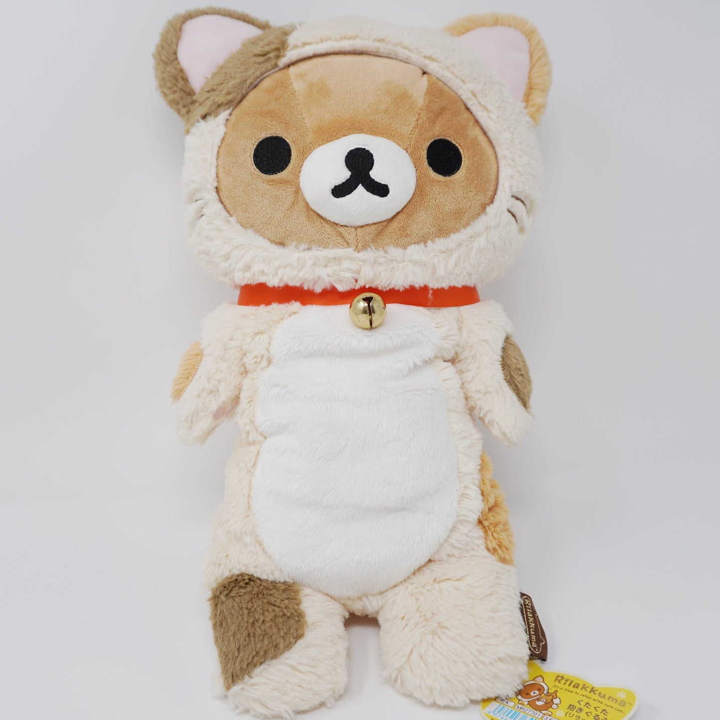 2015 Calico Cat Long Rilakkuma Plush - Rilakkuma Cat Theme - San-X