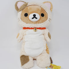 2015 Calico Cat Long Rilakkuma Plush - Rilakkuma Cat Theme - San-X
