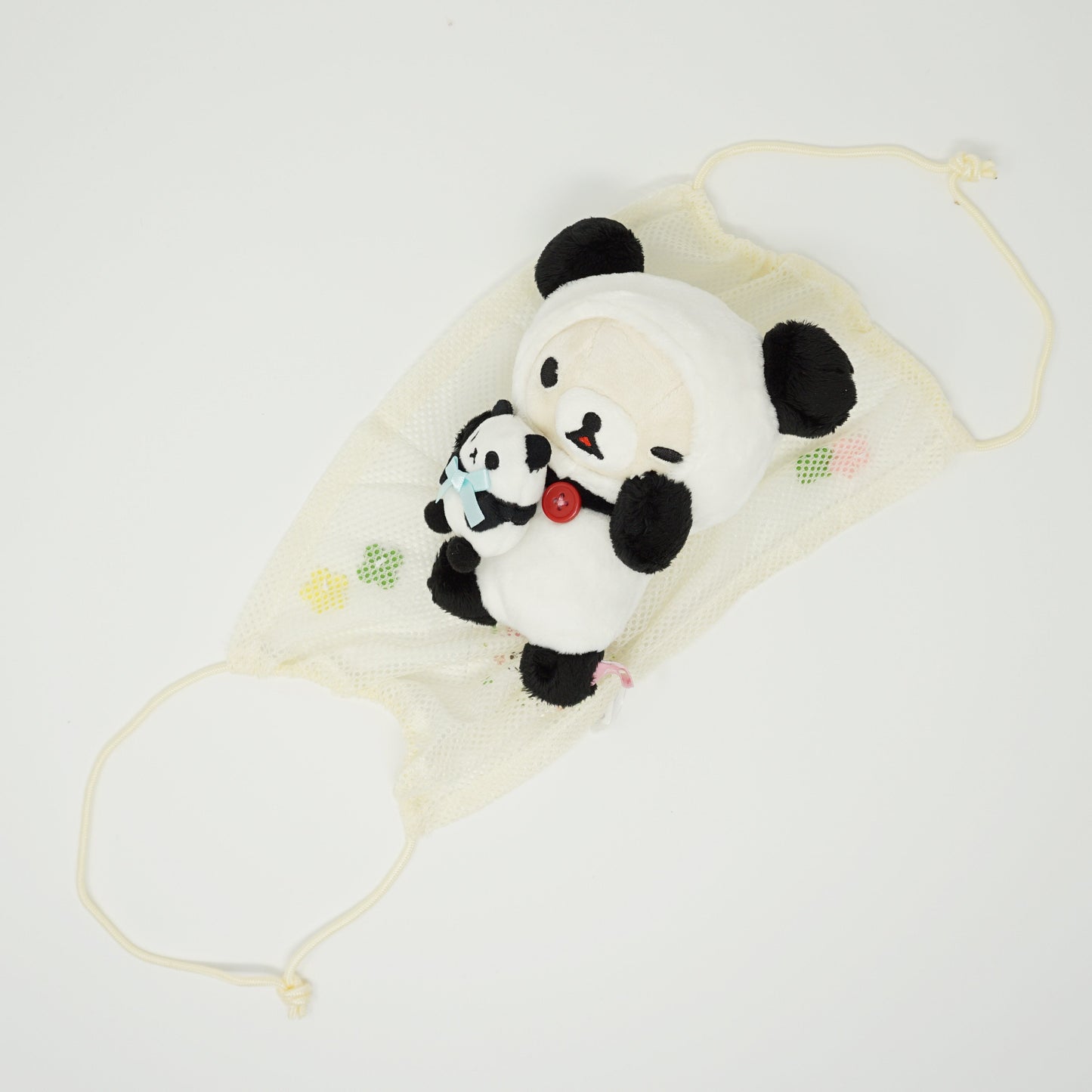 2015 Korilakkuma and Panda in Hammock Plush - Rilakkuma Store (Kiddyland Limited) - San-X