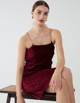 Chain Strap Mini Dress