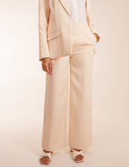 Wide Leg Suit Trousers