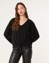 Tie Front Top