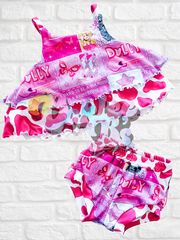 Dolly Cyprus Top & Pocket Shorties