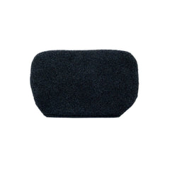 A rectangular, black ballistic panel with velcro on the front displayed against a white background. Tha Eberlestock Bando Bag Level IIIA Insert by Premier Body Armor.