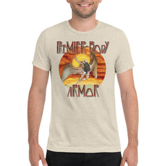 Image of Get the Lead Out T-shirt. This is not a bulletproof shirt.