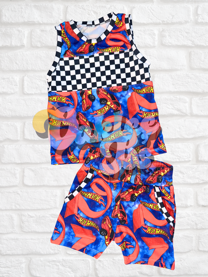 Hot Cars Upton Tank & Pocket Shorts