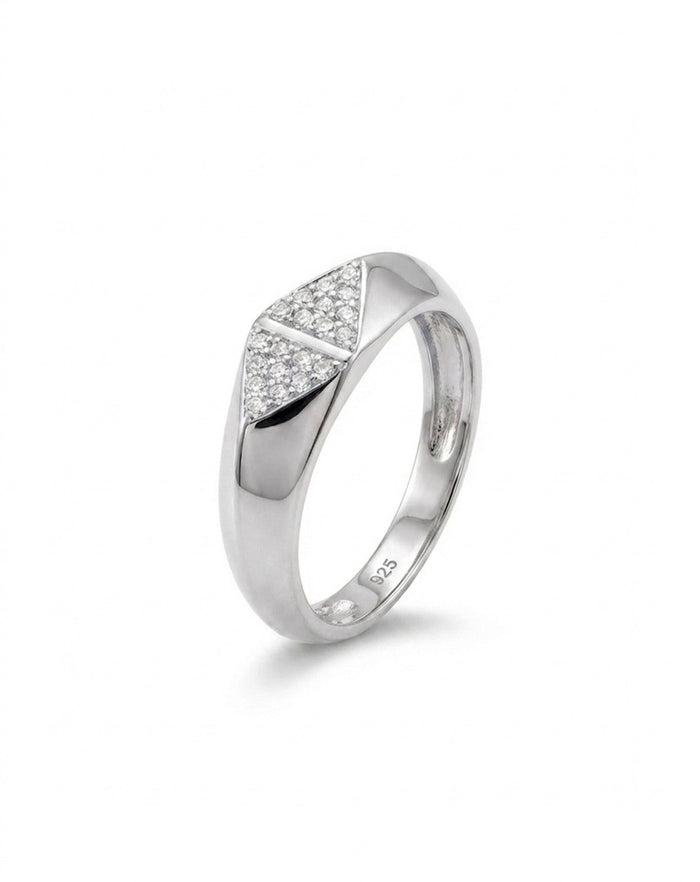 Krest Minimal Gümüş Yüzük