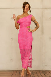 Moon Child Maxi Dress - Fuchsia