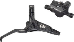 Promax Solve DSK-923 Disc Brake and Lever Set - Rear, 2-Piston Hydraulic, Post Mount, Black
