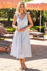 Remarkably Her Blue Midi Dress