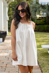 FINAL SALE - Sweet Moments Flowy Mini Dress