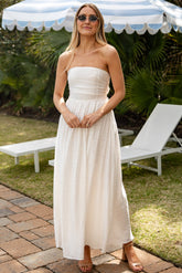Forever Classic White Maxi Dress