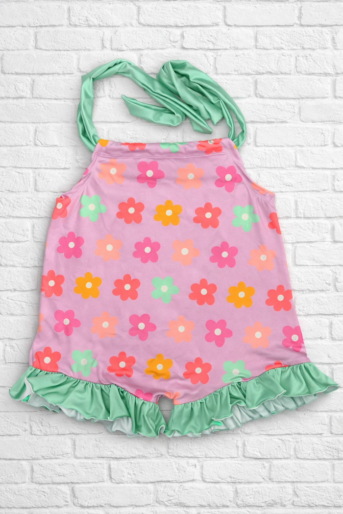 2T RTS rose romper