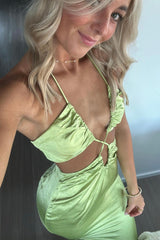 Ramilia Midi Dress - Lime