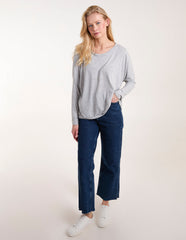 Batwing High Low Top