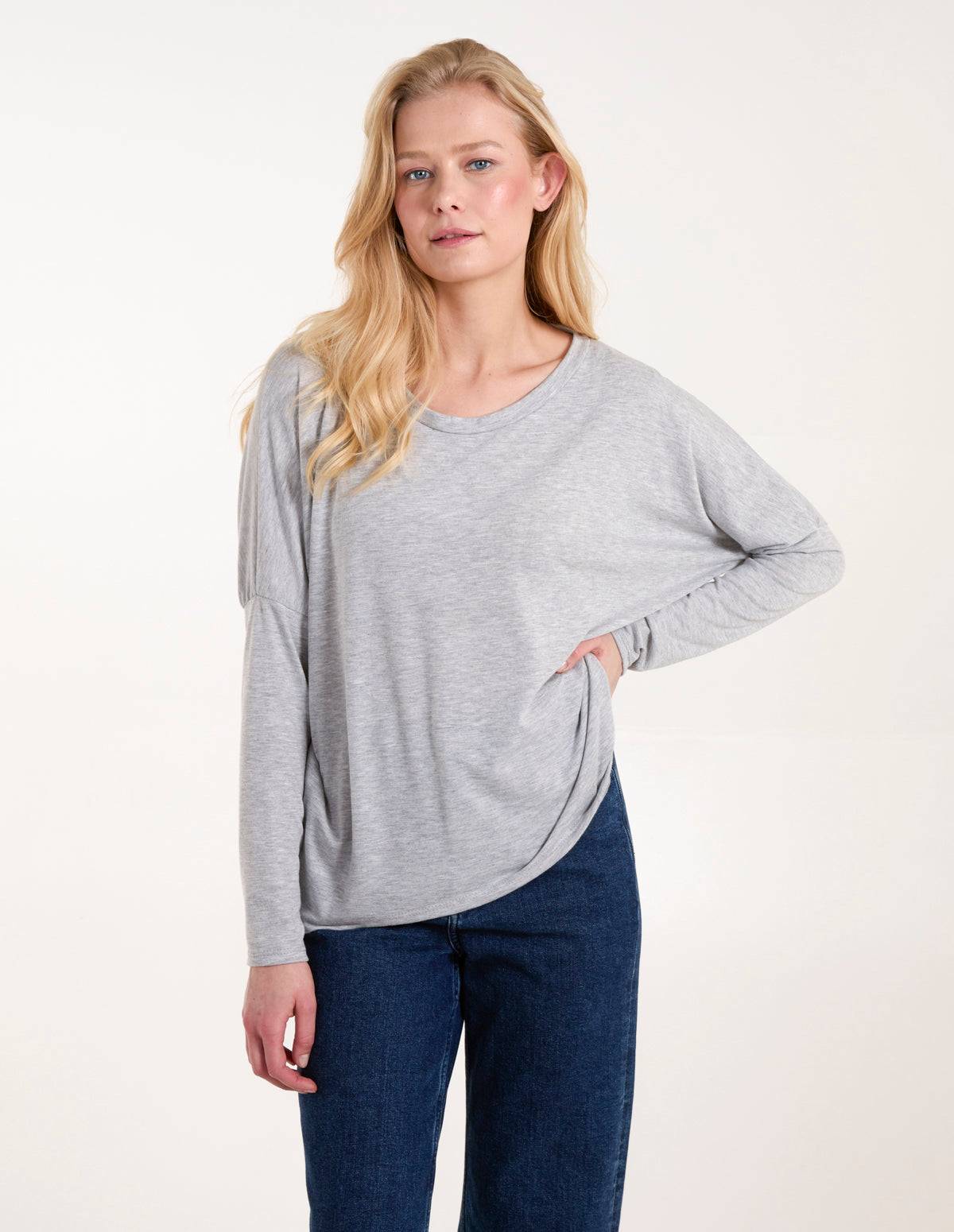 Batwing High Low Top