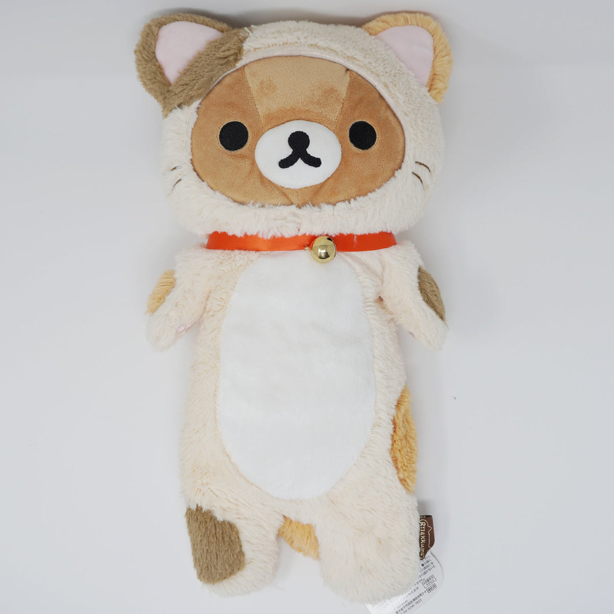 2015 Calico Cat Long Rilakkuma Plush - Rilakkuma Cat Theme - San-X