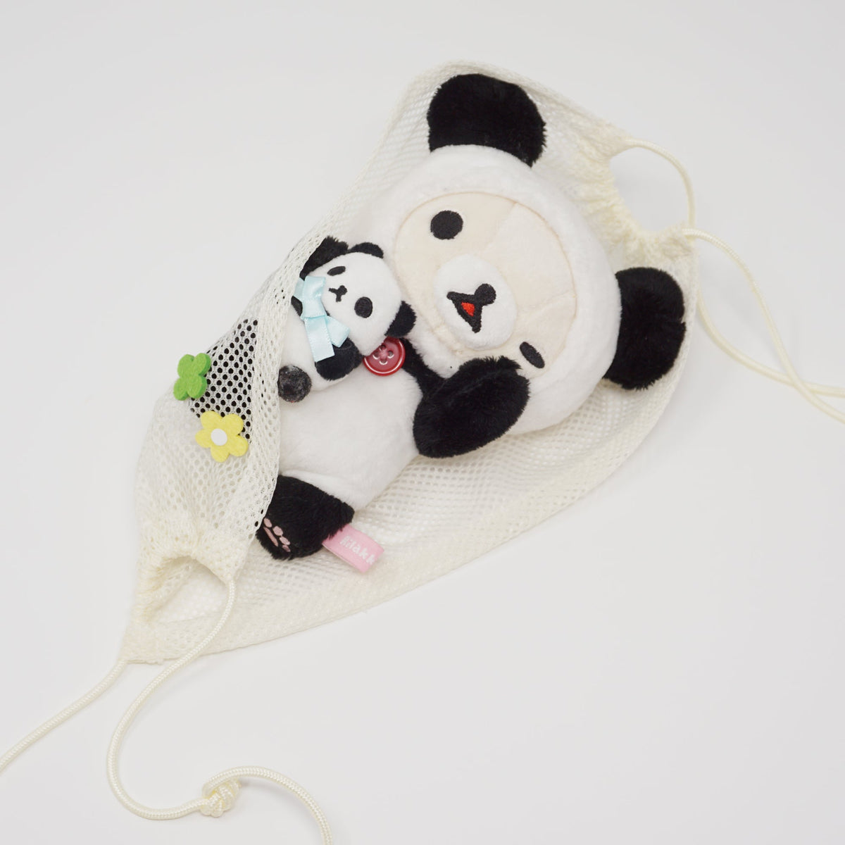 2015 Korilakkuma and Panda in Hammock Plush - Rilakkuma Store (Kiddyland Limited)
