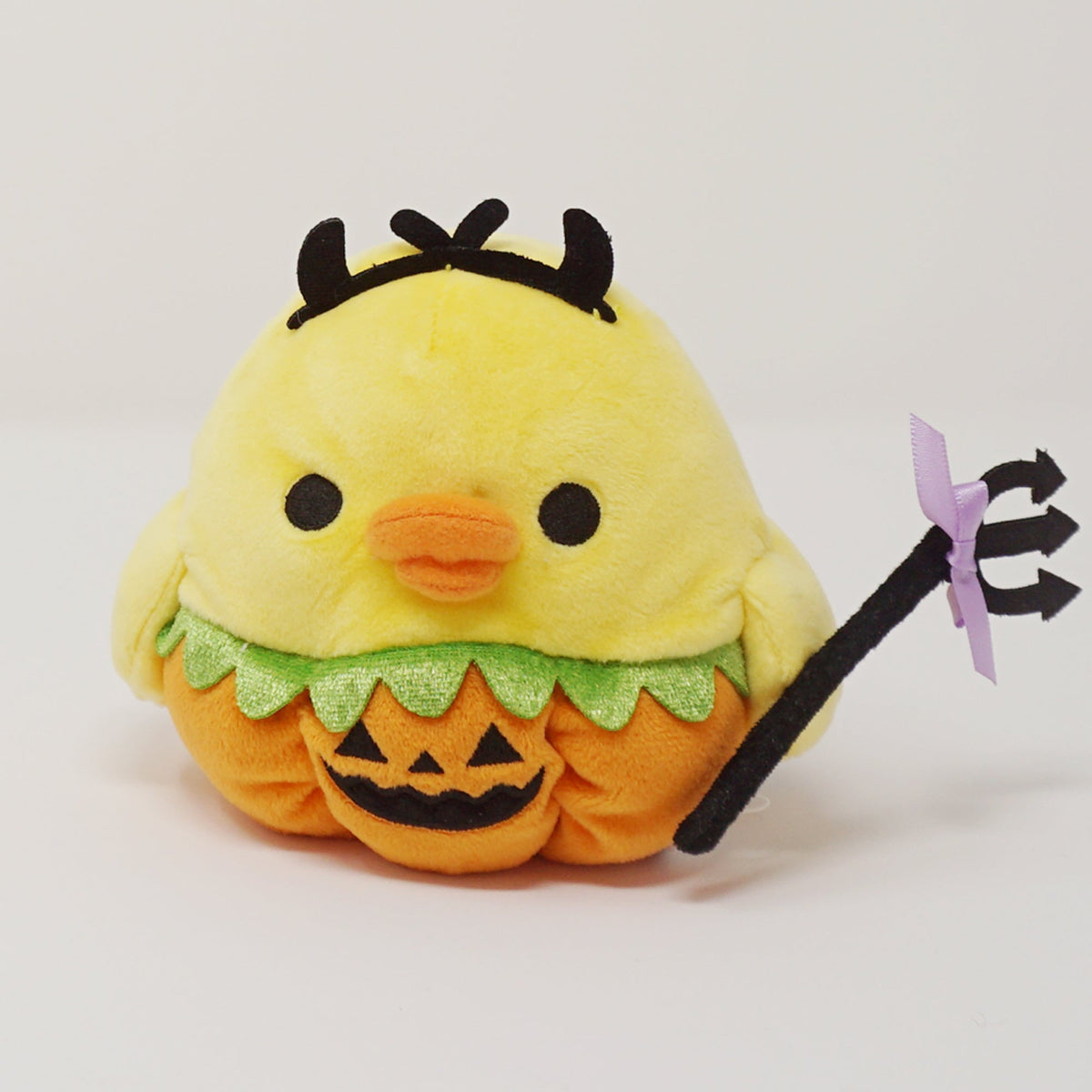 2015 Kiiroitori Pumpkin Outfit Plush - Pumpkin Halloween Rilakkuma Store Limited - San-X
