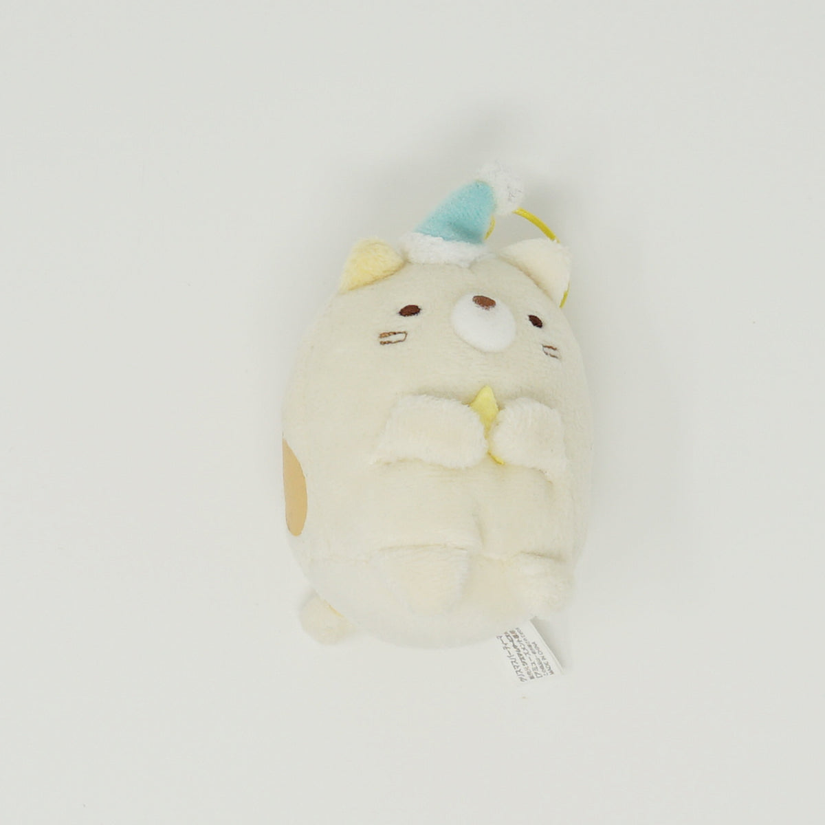 2015 Christmas Party Neko with Blue Hat Prize Toy Plush Keychain - Christmas