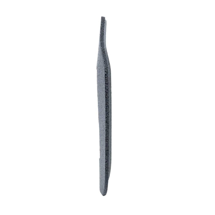 Side profile of the Buffalo Armory STAR Multi-Curve Level III+ AR650 steel armor plate showing its slim curved design.