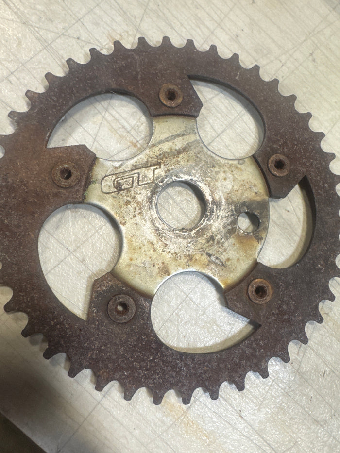 Gt sprocket x spider rusty