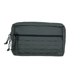 Image of the Assault Pouch in Green. Front view of the admin pouch for your edc kit.