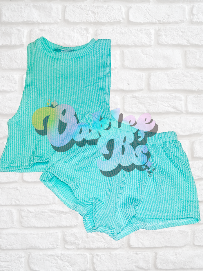 Mint Creed Tank & Breezy Shorts