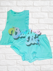 Mint Creed Tank & Breezy Shorts