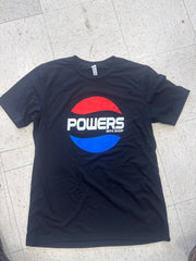 Powers Bmx Soda t shirt Black