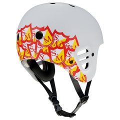 Pro-Tec Full Cut (Certified) – S&M Shield Signature Edition – Matte Light Gray