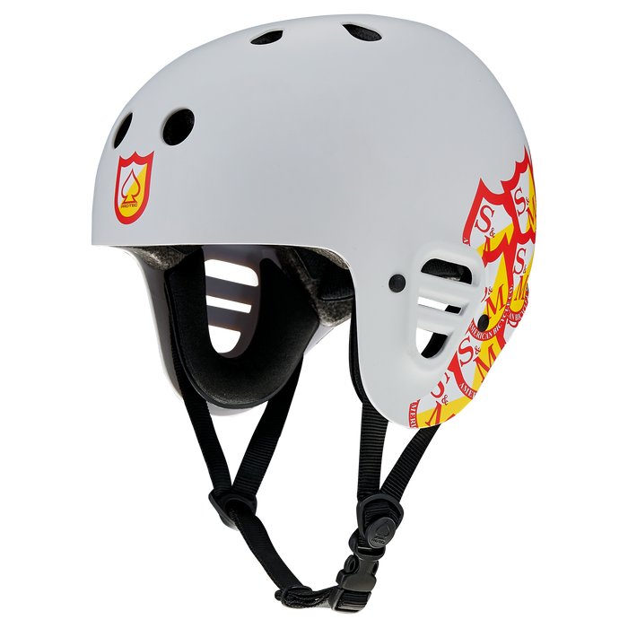 Pro-Tec Full Cut (Certified) – S&M Shield Signature Edition – Matte Light Gray