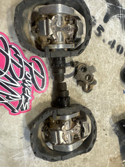 Shimano m424 clipless pedals