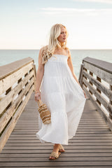 Sail Away Tiered Maxi Dress
