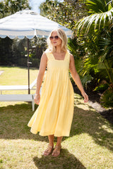 Speak Your Mind Tiered Midi Dress