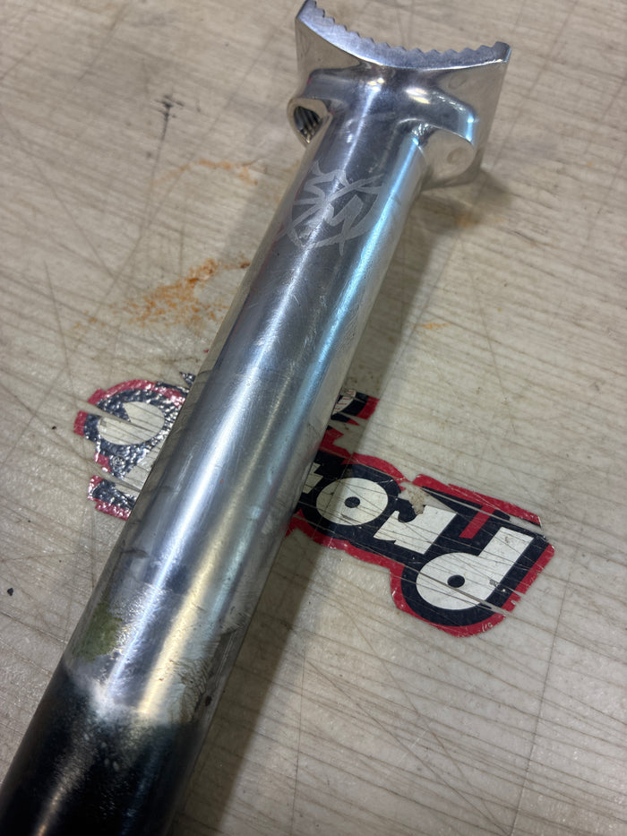s&m long johnson 25.4 stealth seat postal/silver