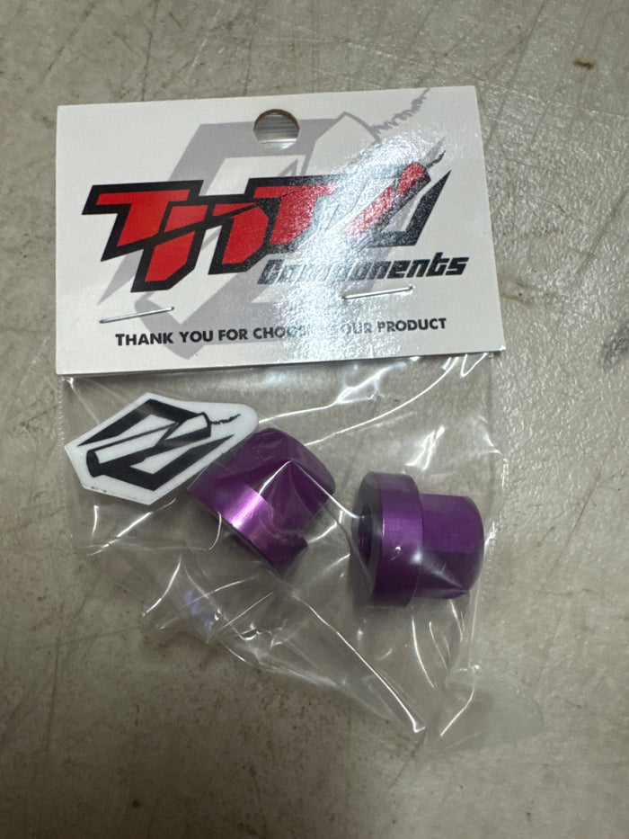 TNT Alloy Axle nuts 26tpi