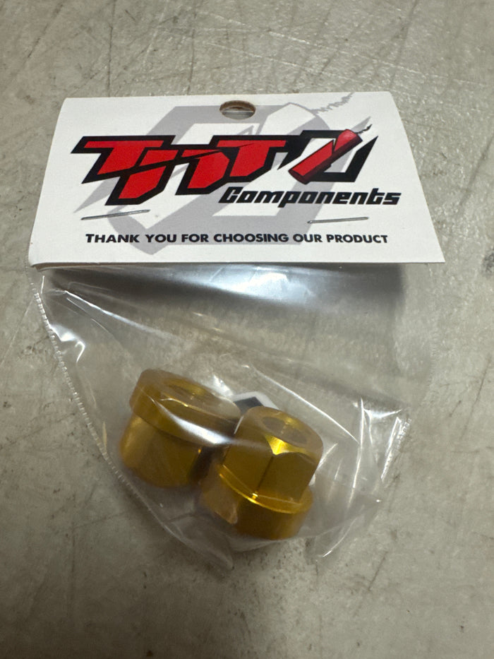TNT Alloy Axle nuts 26tpi