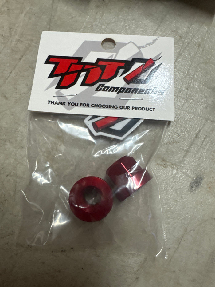 TNT Alloy Axle nuts 26tpi